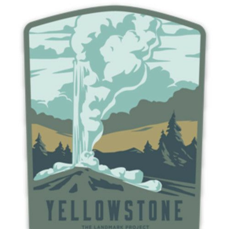 Camping Accessories * | Landmark Project Yellowstone Sticker