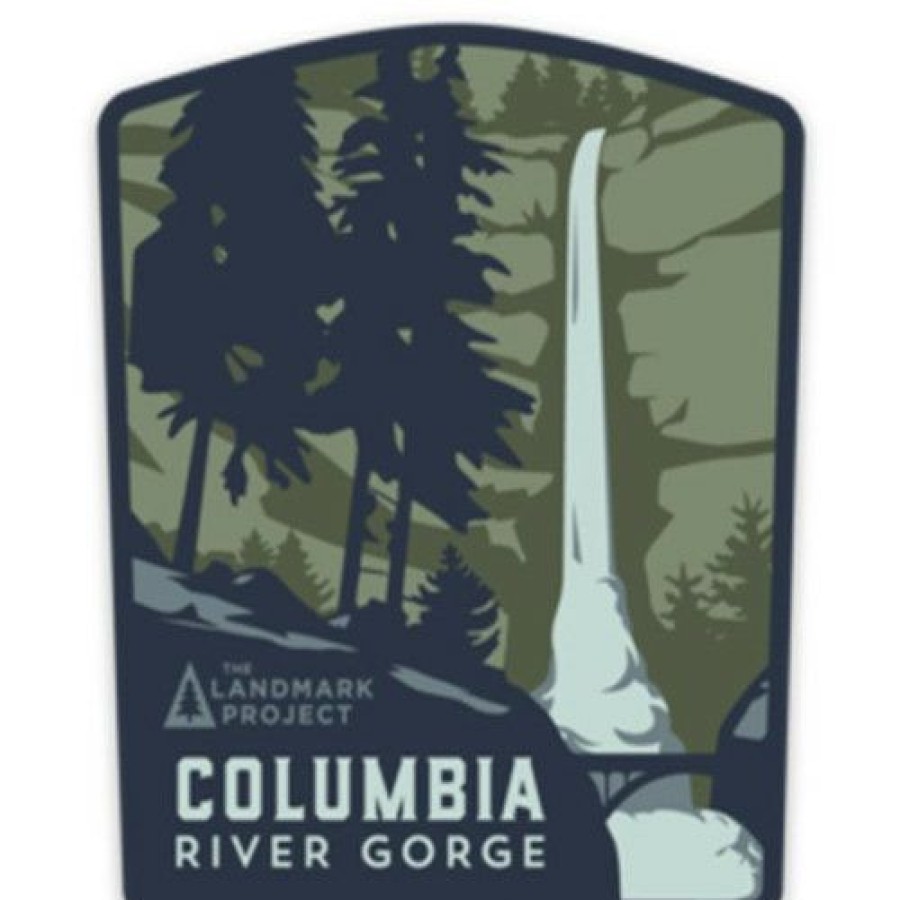 Camping Accessories * | Landmark Project Columbia River Gorge Sticker