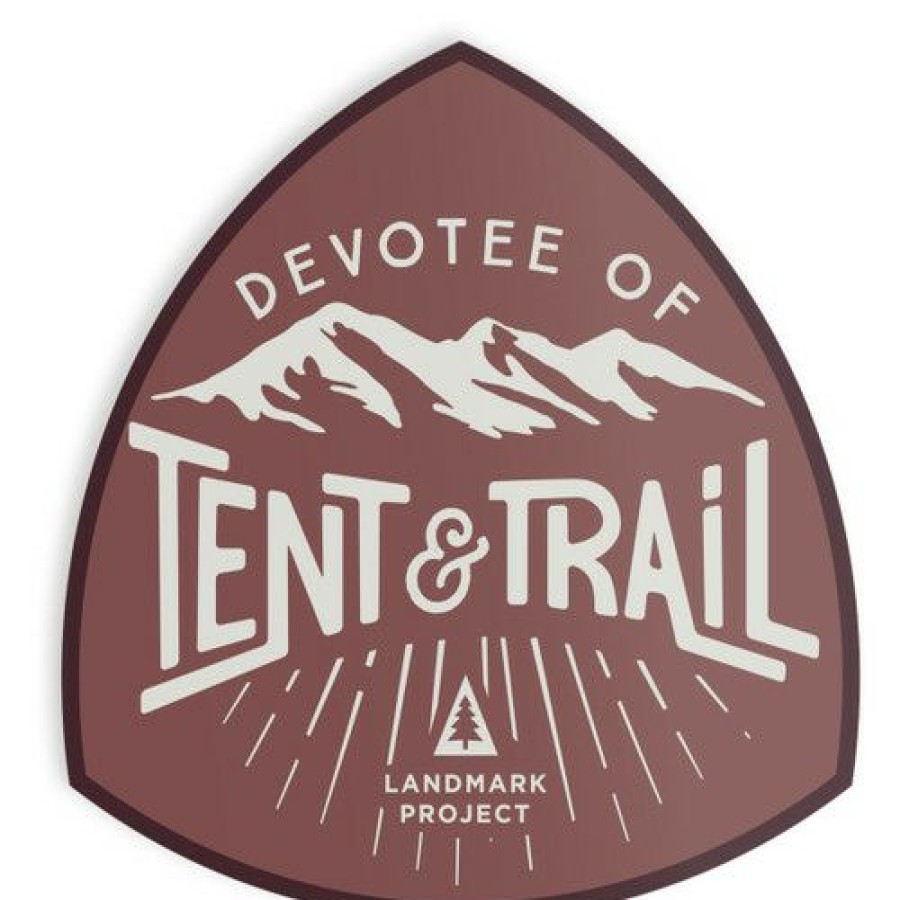 Camping Accessories * | Landmark Project Devotee Of Tent & Trail Sticker