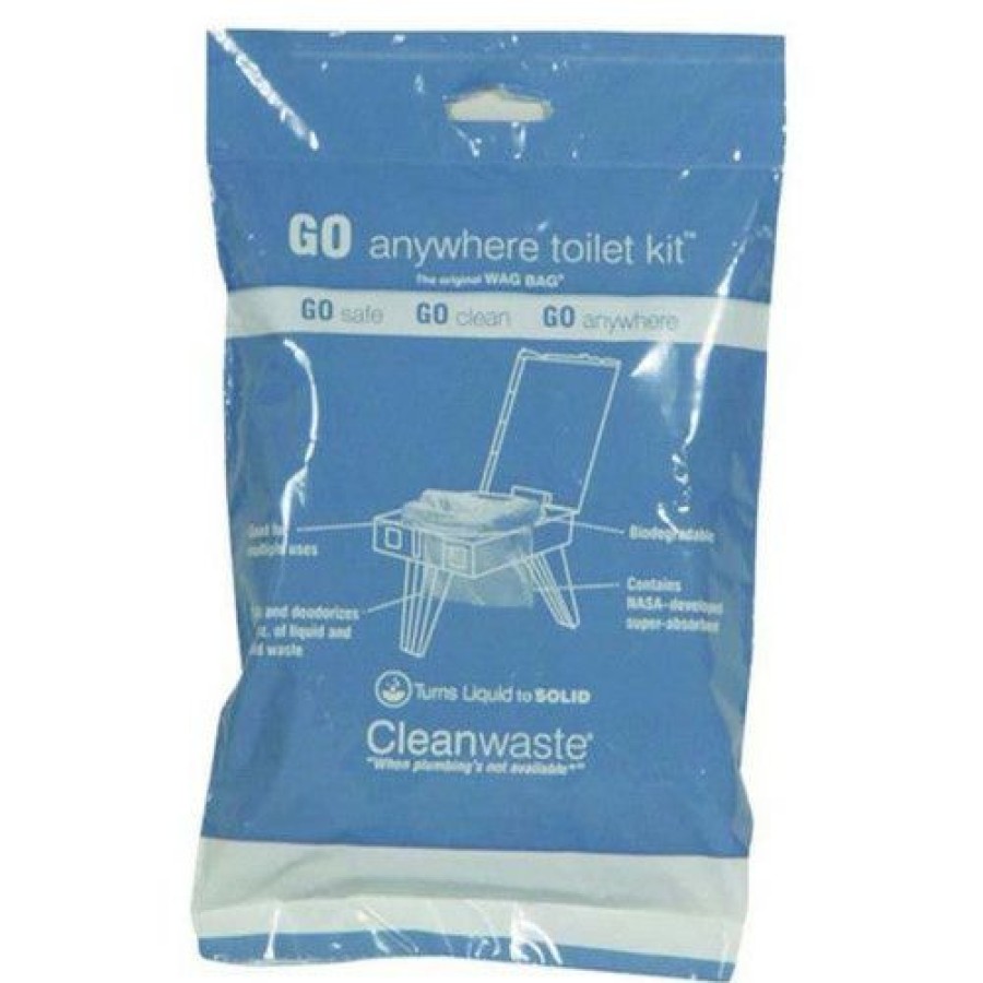 Camping Accessories * | Cleanwaste Go Anywhere Toilet Kit 12 Pk