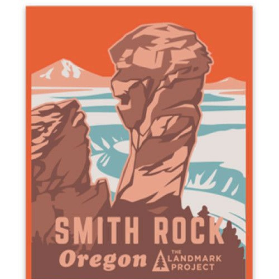 Camping Accessories * | Landmark Project Smith Rock Sticker