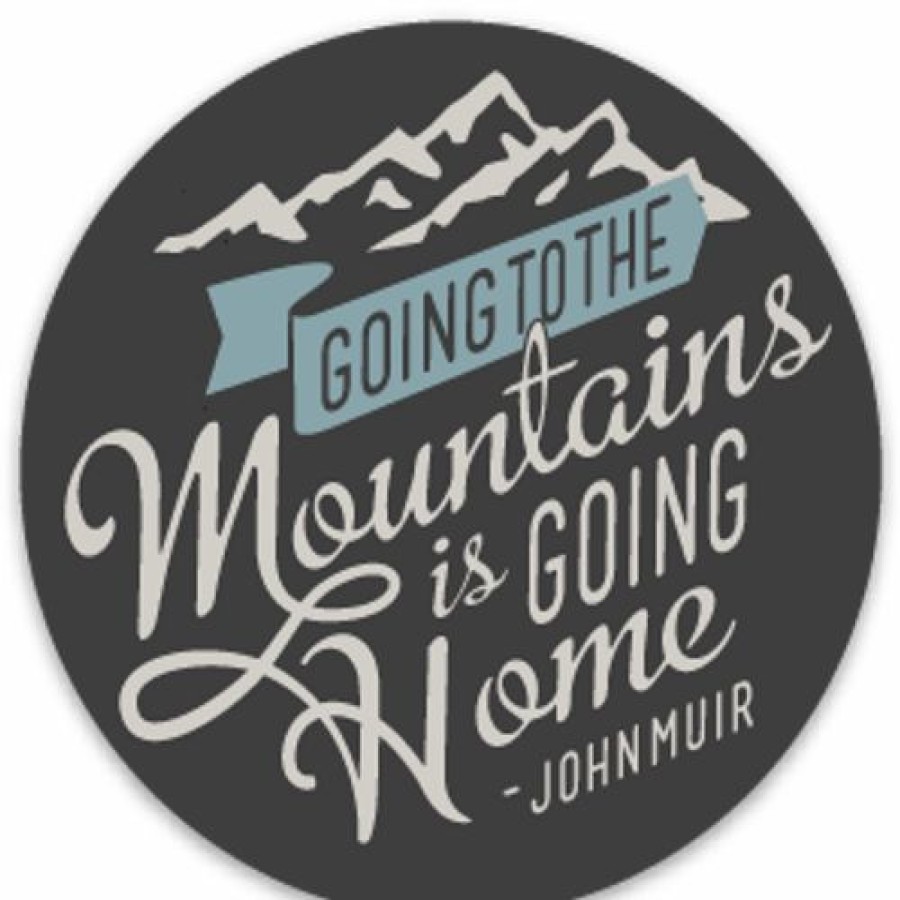 Camping Accessories * | Landmark Project Going To The Mountains Sticker